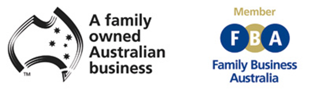 Family Owned Australian Business Logo